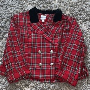 Vintage red blazer